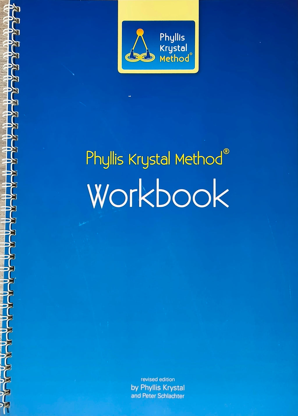 Phyllis Krystal Method Workbook spiral-bound print book with blue cover