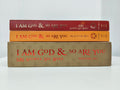 Hardbound spiritual book set I Am God & So Are You Volumes 1 and 2 with slipcase